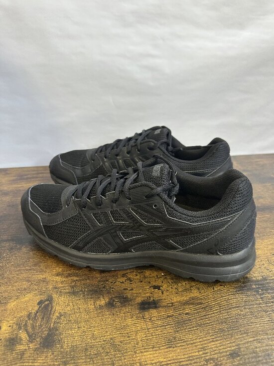Asics Shoes - ASICS JOLT Triple Black Mesh Sneaker Lace Running Shoes Women's Size 11